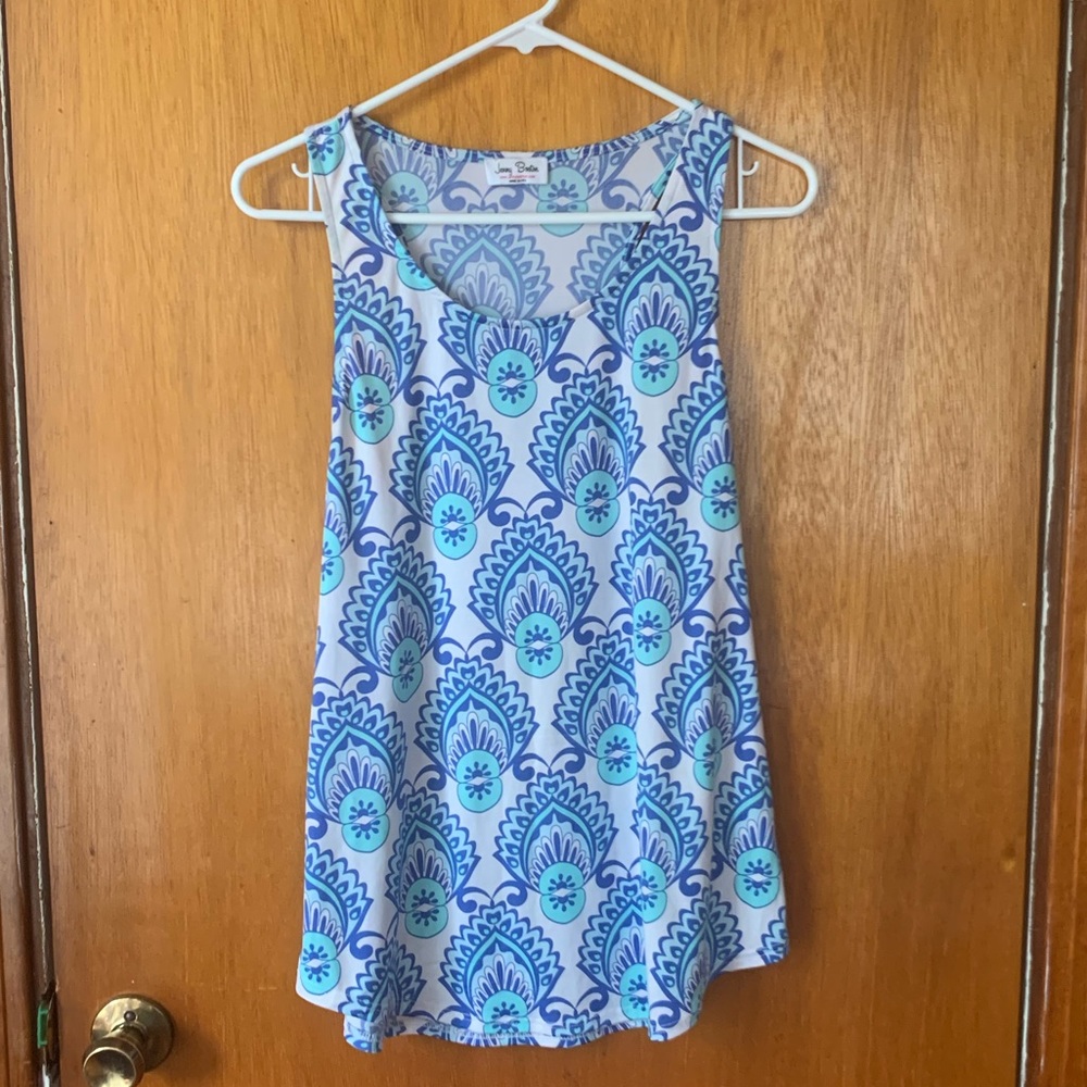 Patterned Tank Top